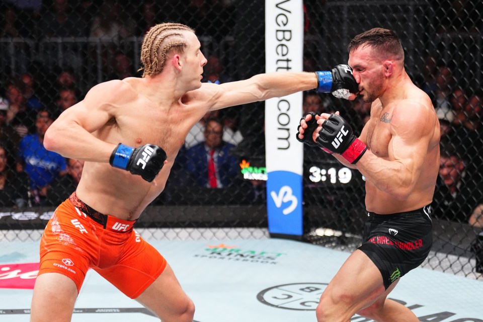 Pimblett dominated Chandler en route to the third-round stoppage