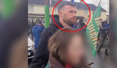 Patrick McClean left out of Glentoran squad amid club investigation into appearance at New IRA parade