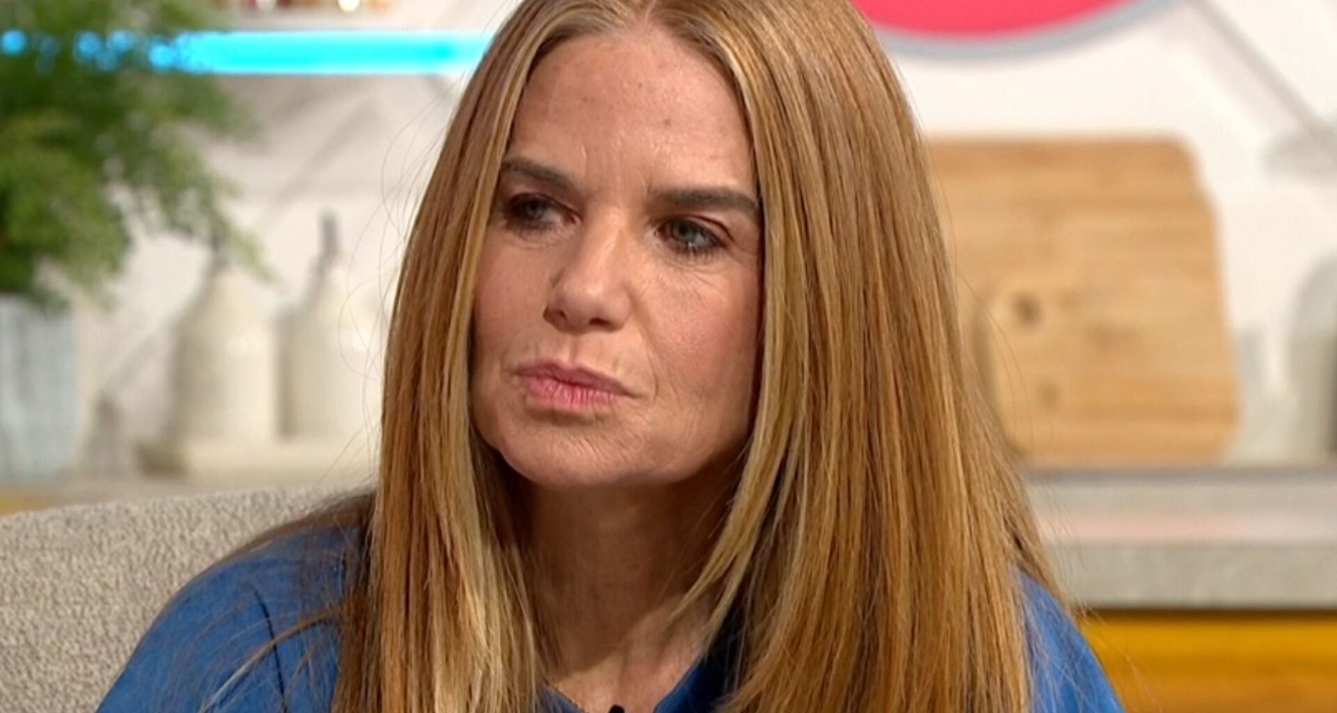 Awkward moment Patsy Palmer falls silent AGAIN as she's quizzed on Mickey Rourke live on ITV