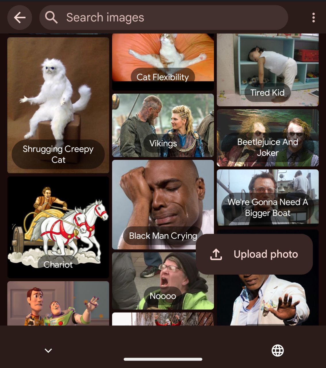 Gboard meme generation 3