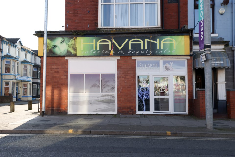 Havana solarium & beauty salon in Blackpool, Lancashire.