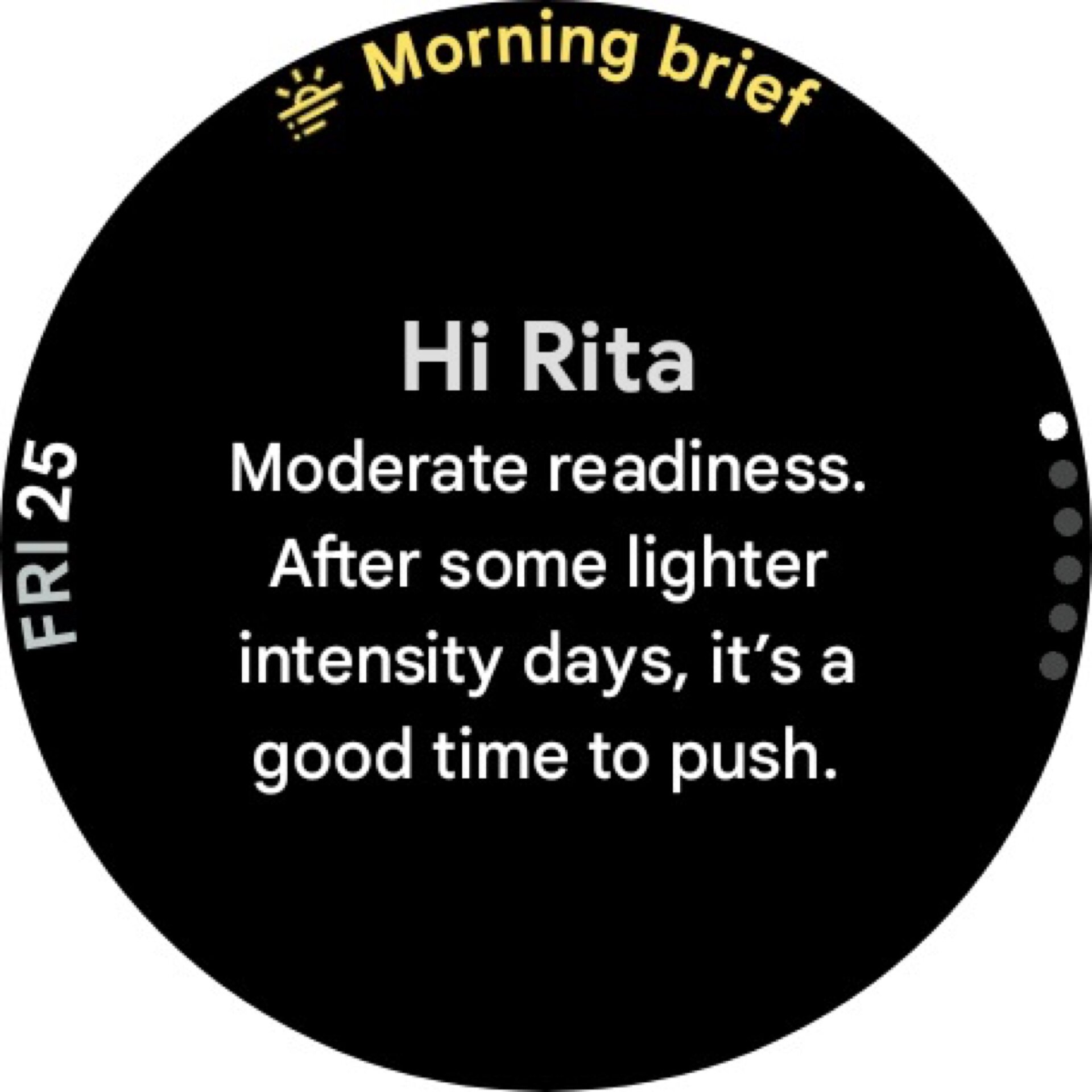 pixel watch 3 morning brief sick 1