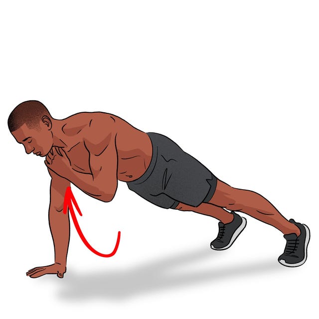 plank shoulder tap