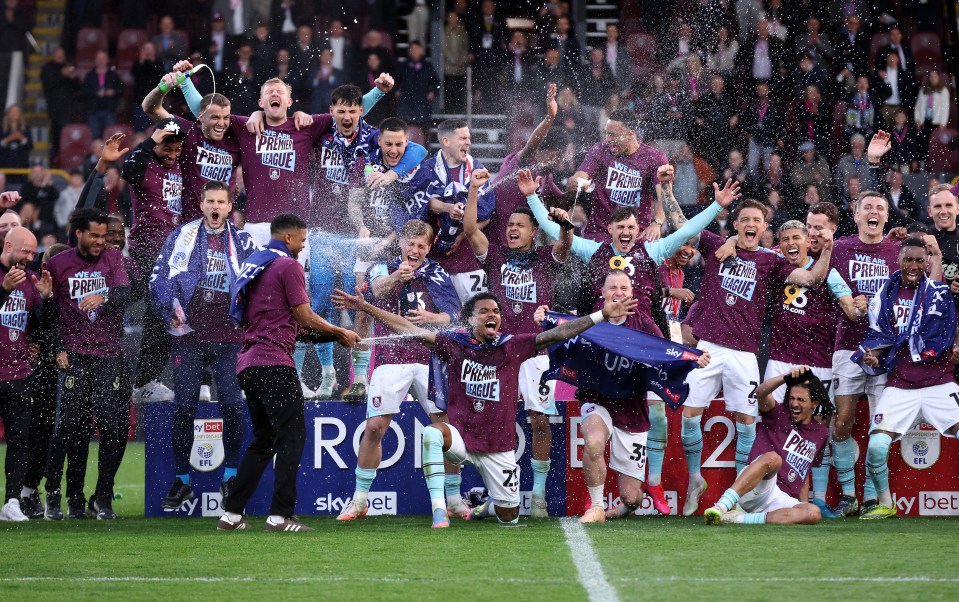 Then it was time for the champagne