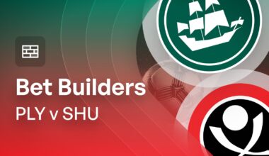 Plymouth v Sheffield United Bet Builder Tips – 2x Bet Builders 3/1 & 18/1