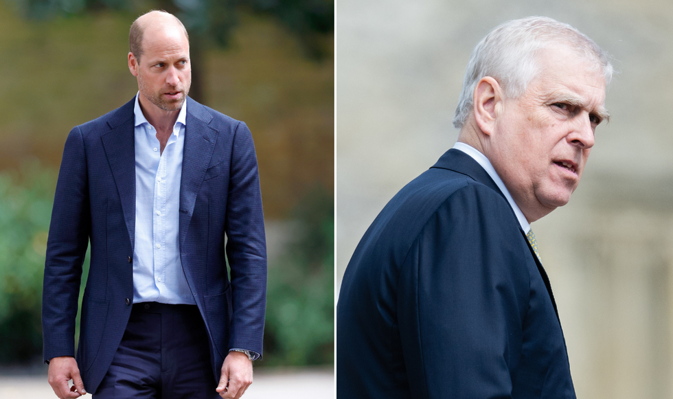 Prince Andrew and Prince William