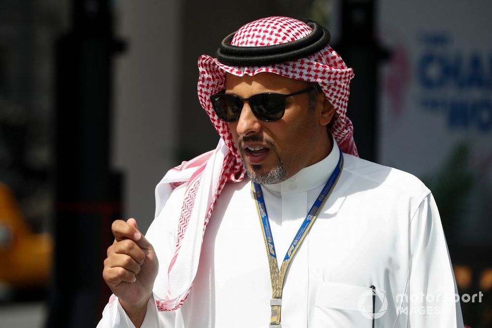 Prince Khalid Bin Sultan Al Abdullah Al Faisal, Chairman of the Saudi Automobile and Motorcycle Federation (SAMF)