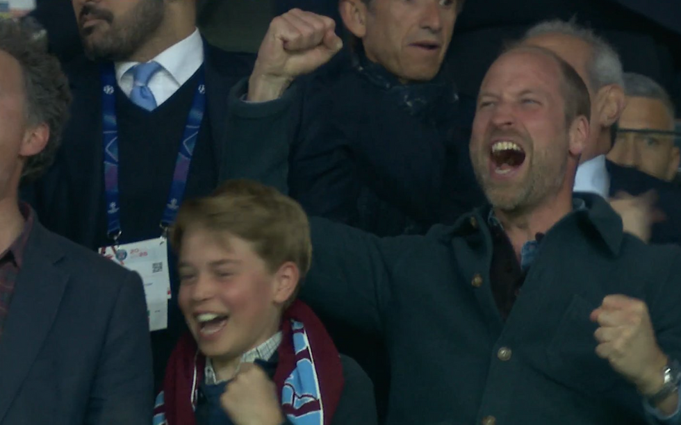 Prince William and Prince George