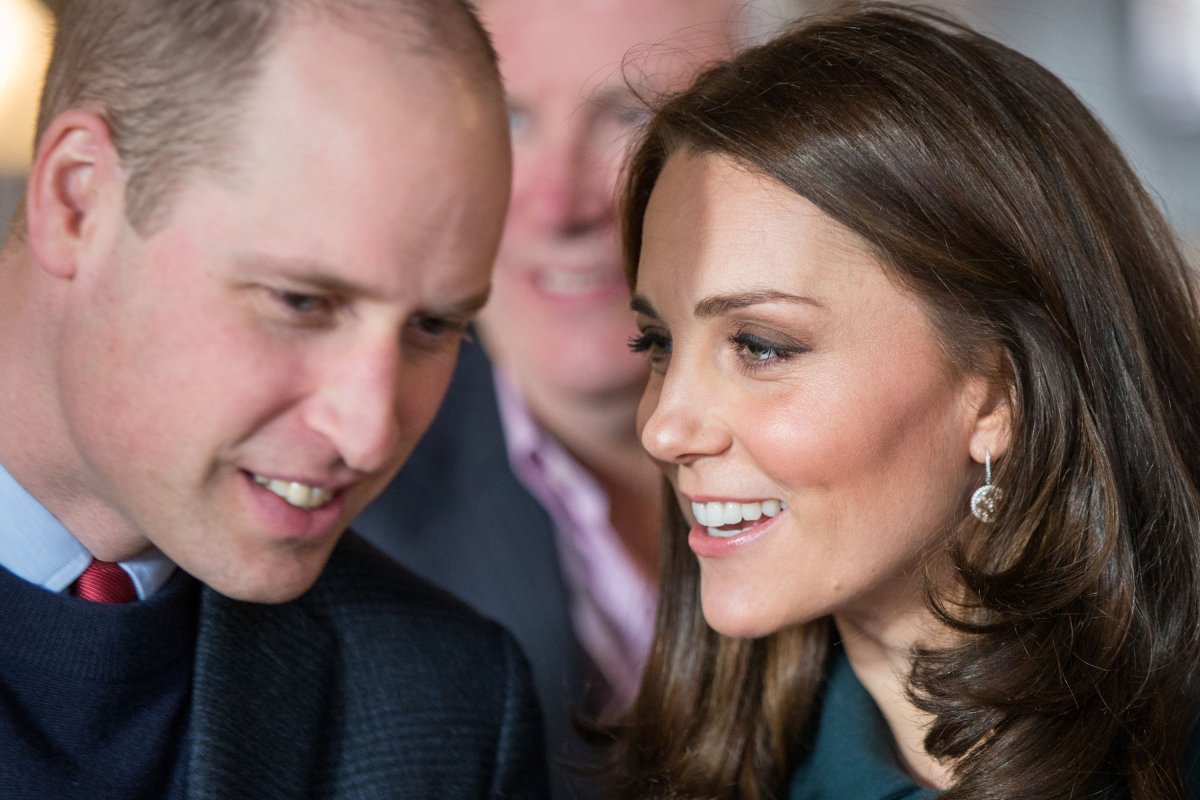 Princess Kate Whispers to Prince William