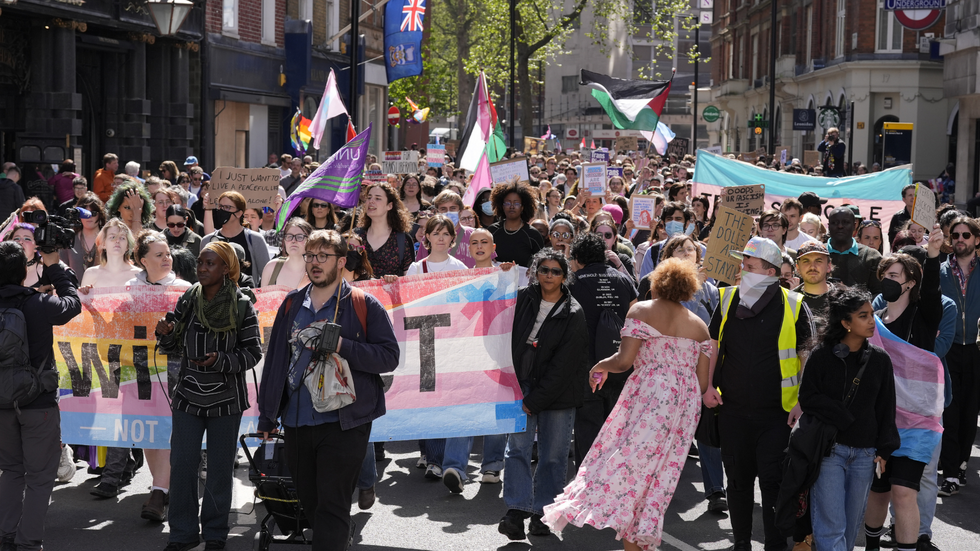 Protest in London