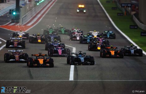 Start, Bahrain International Circuit, 2025
