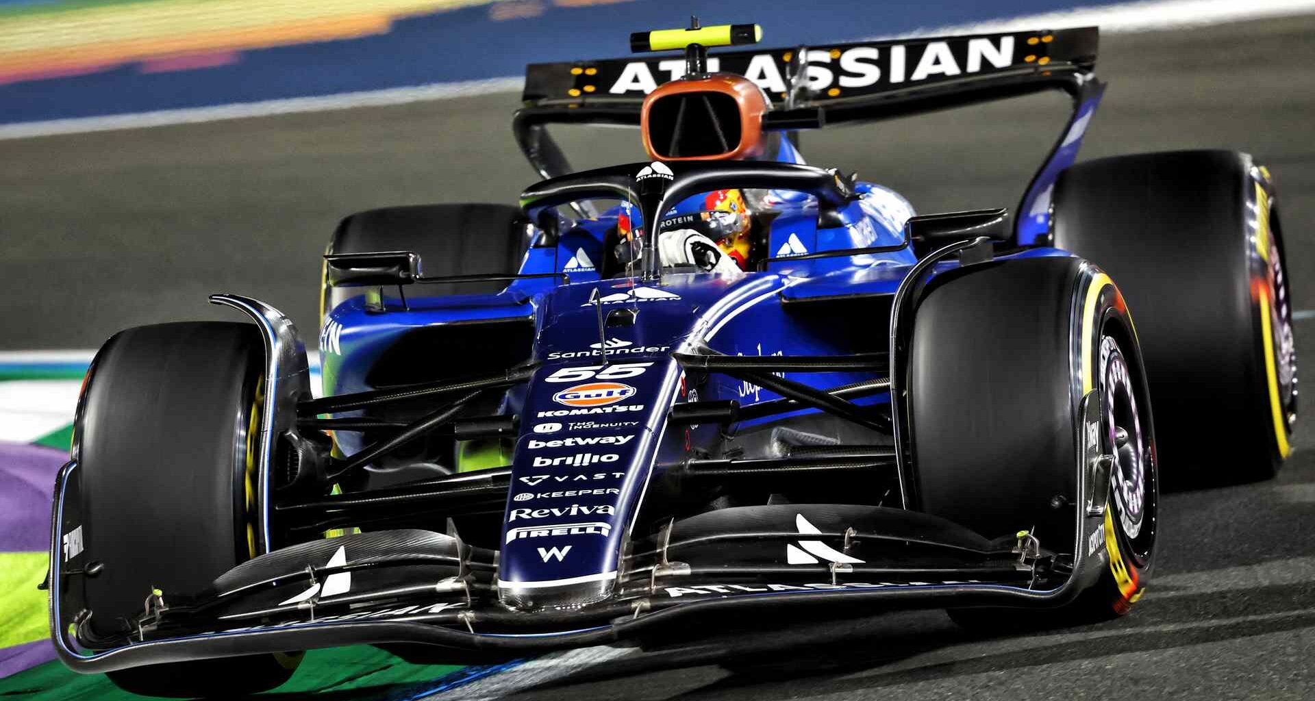 Carlos Sainz Jnr, Williams, Jeddah Corniche Circuit, 2025