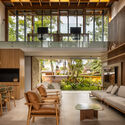 PCW Residence / Pitta Arquitetura - Interior Photography, Living Room, Wood, Chair