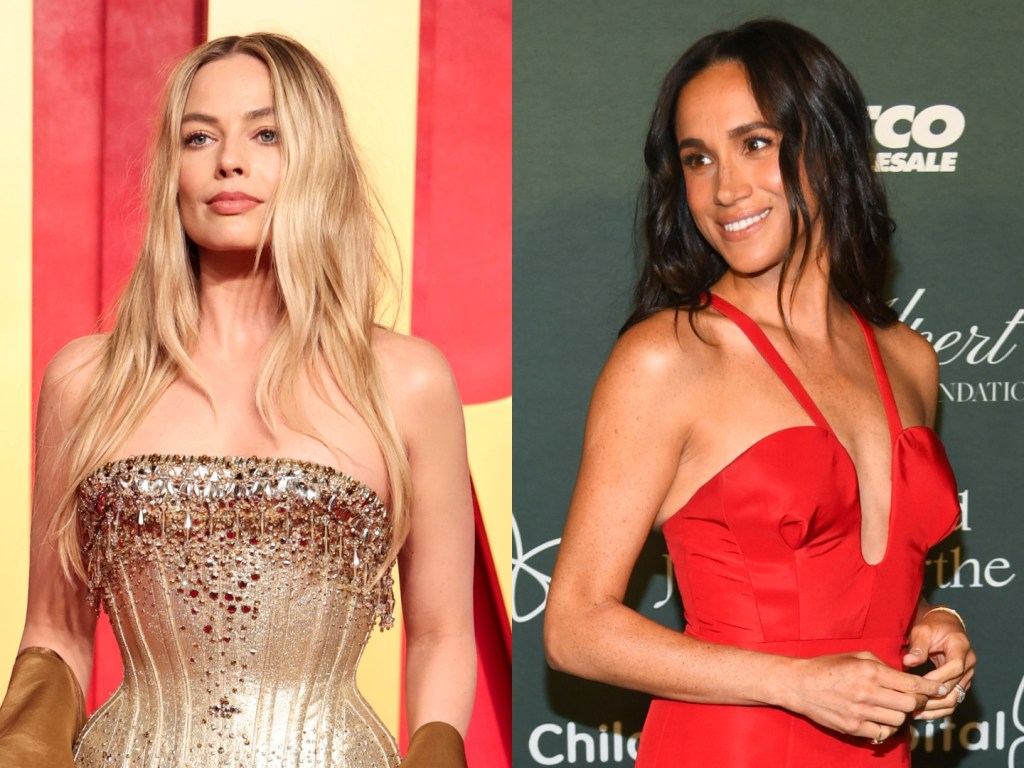 Margot Robbie Inspired by Meghan Markle's Postpartum Style: Photos