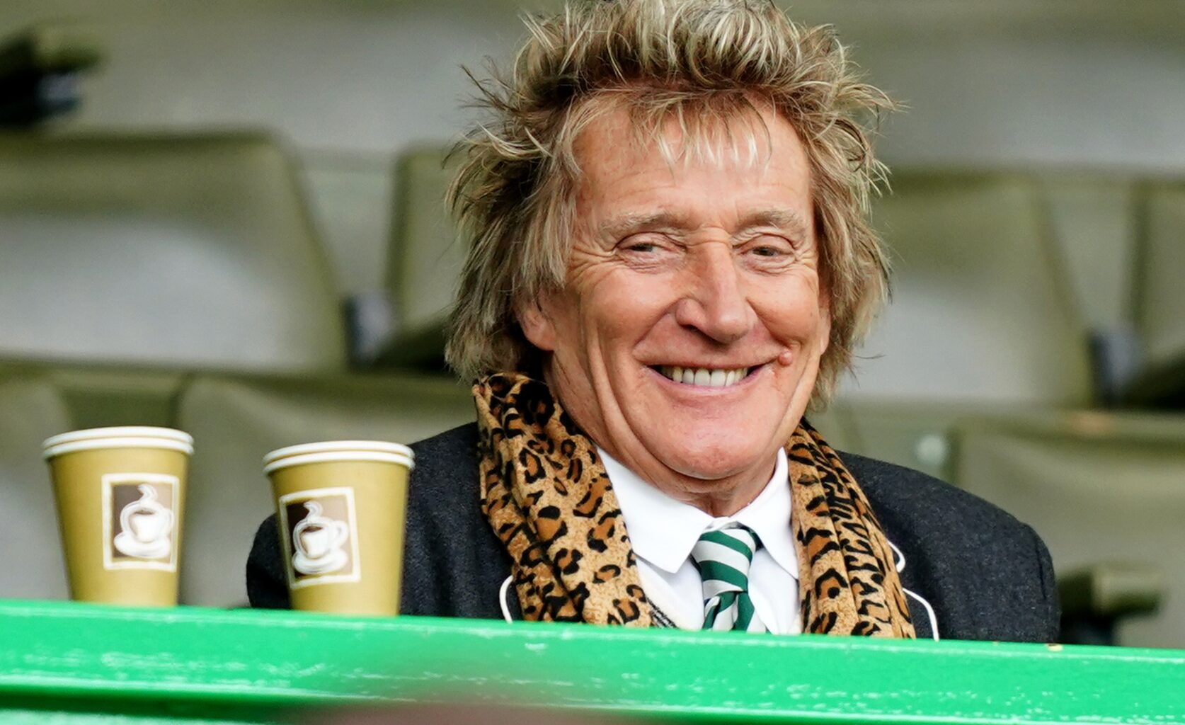 Rod Stewart banned from Celtic's Scottish Cup semi-final by his wife