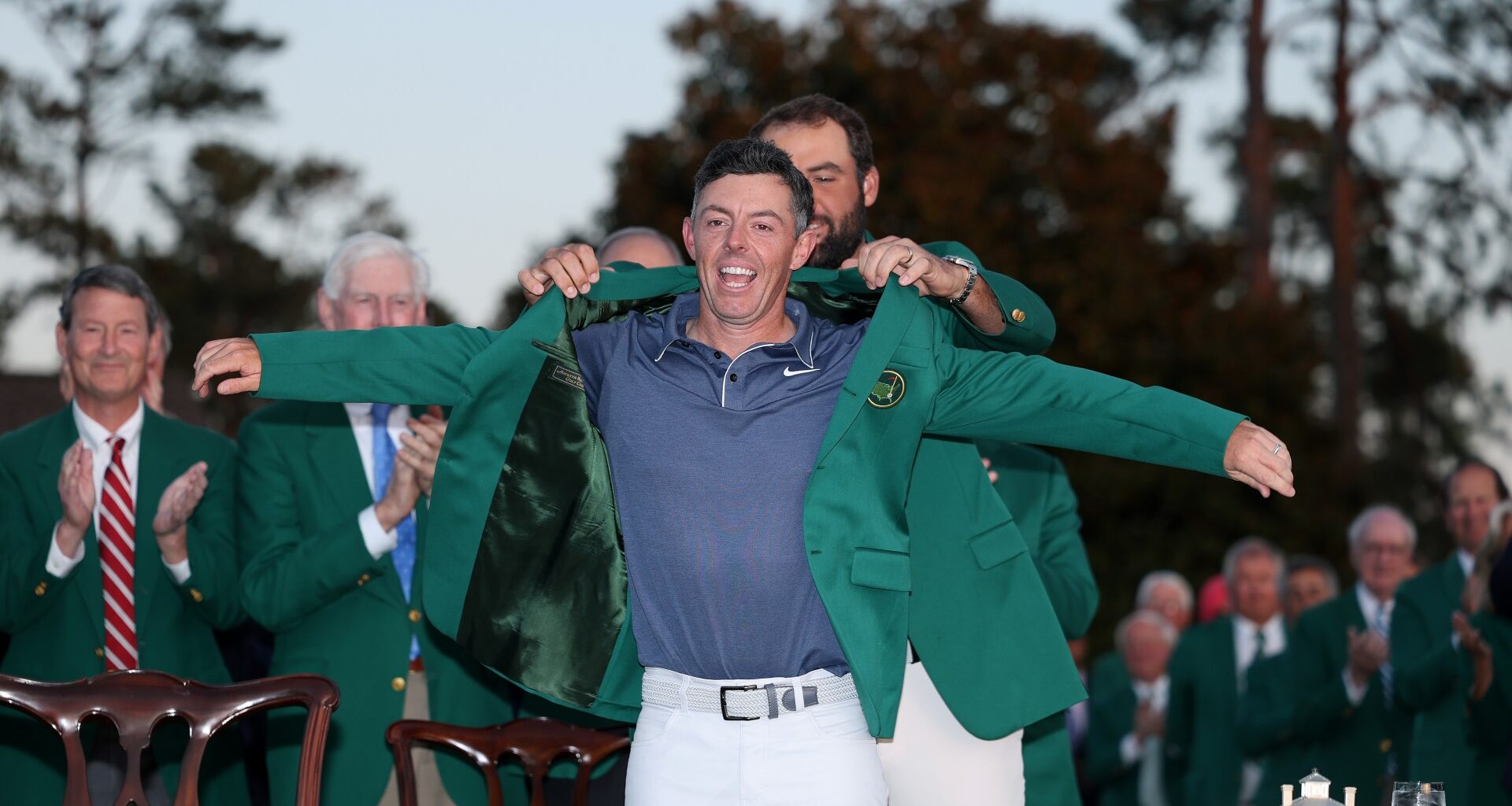 Masters 2025 LIVE RESULTS: Rory McIlroy sinks to his knees after FINALLY breaking Augusta duck and securing Green Jacket