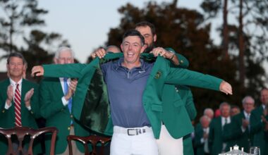 Masters 2025 LIVE RESULTS: Rory McIlroy sinks to his knees after FINALLY breaking Augusta duck and securing Green Jacket