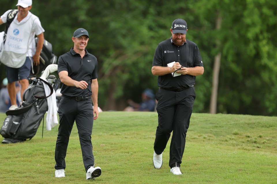McIlroy and Lowry began their Zurich Classic of New Orleans defence on Thursday