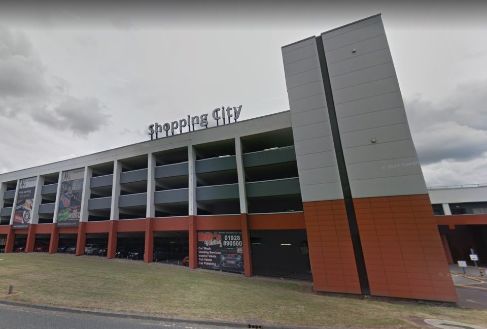 Runcorn Shopping City in Cheshire.