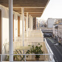Saint-Denis 44 Housing Units / DREAM - Interior Photography, Balcony, Handrail