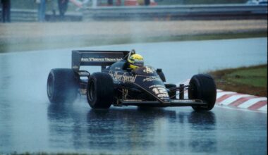 Legendary Lotus 97T returns to celebrate Ayrton Senna’s first F1 victory