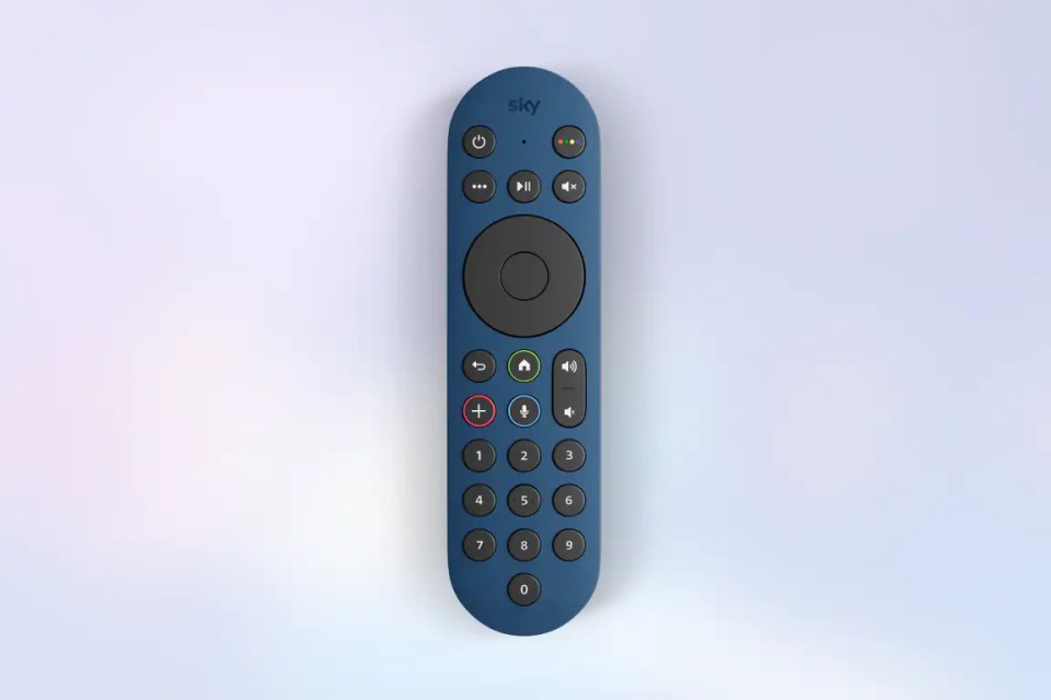Sky remote control.