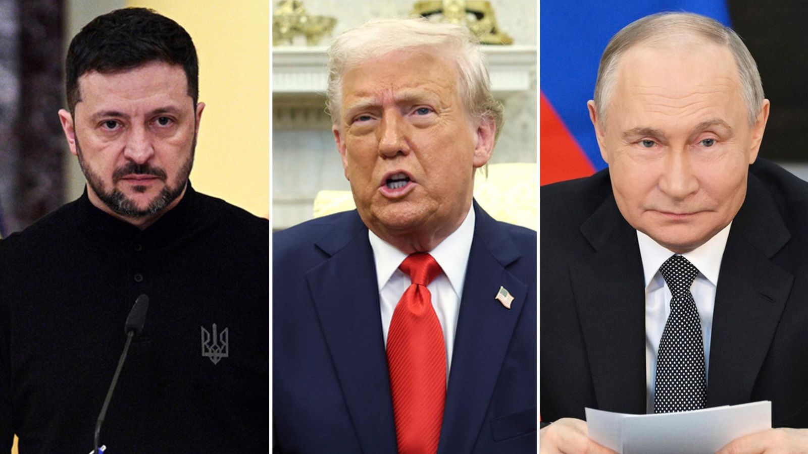 Ukraine war latest: Trump points finger over war - saying 'millions are dead because of three people' | World News