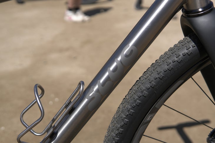 slug Ti prototype gravel bikes of sea otter classic 2025-2