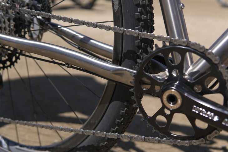 slug Ti prototype gravel bikes of sea otter classic 2025-4