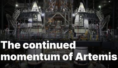 The continued momentum of Artemis
