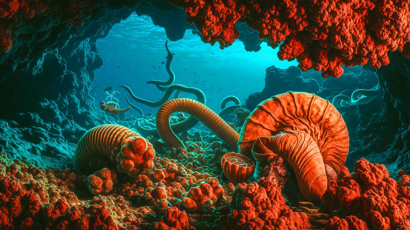 “Stunning Discovery Shocks Scientists”: Giant Animal Life Found Deep in Ocean Crust Defies All Expectations and Challenges Existing Knowledge