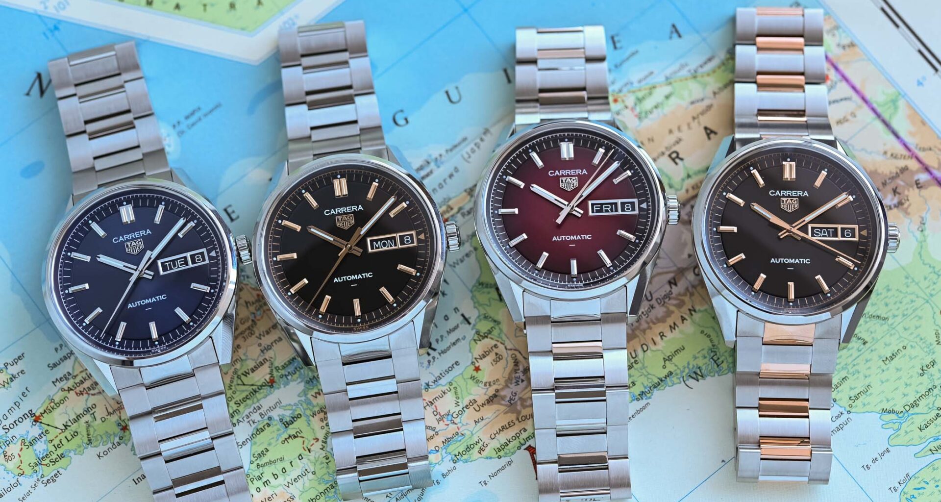 TAG Heuer Refreshes its Carrera Day-Date and Carrera Twin-Time Models