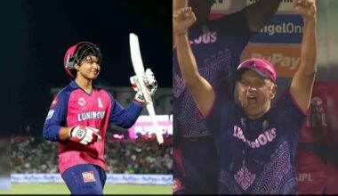 Vaibhav Suryavanshi's Ton Forces Rahul Dravid To Get Up From Wheelchair, Celebrate Like a Kid. Watch