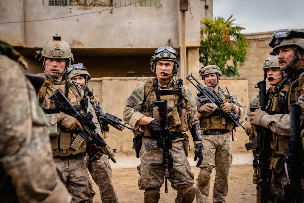 taylor john smith, charles melton, alex brockdorff, warfare