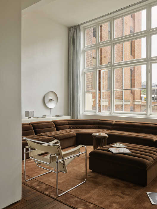The Rental 2.0 / Ellison Studios - Interior Photography, Living Room, Wood, Sofa, Table, Chair