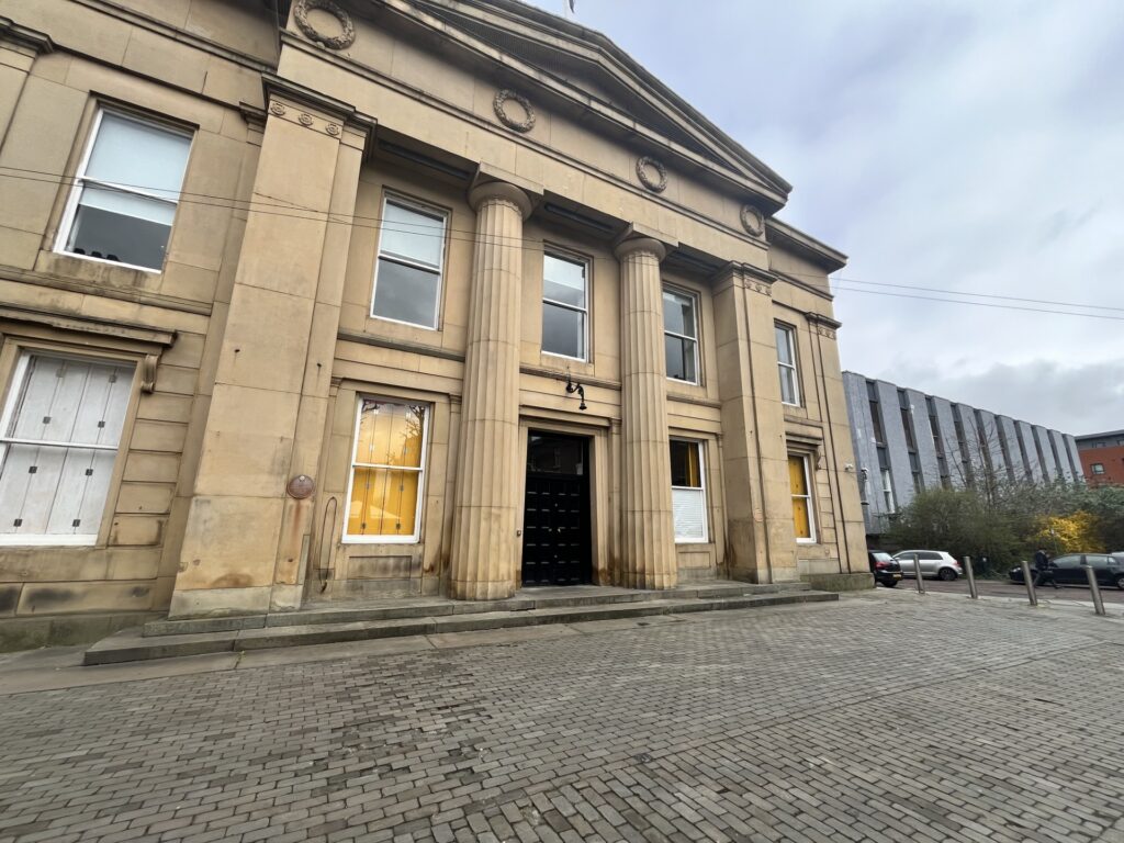 Salford Town Hall Image by James Hawksworth