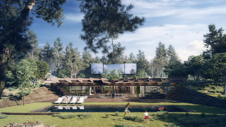 From the Islands of Indonesia to the Forests of Germany, Discover 8 Proposals for Residential Nature Retreats from the ArchDaily Community - Image 9 of 47