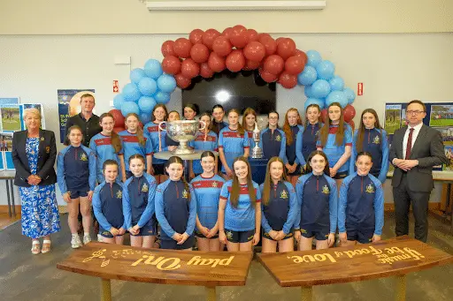 St Patrick’s High School Keady tees up with the R & A with visit of Claret Jug – and Sam! – Armagh I