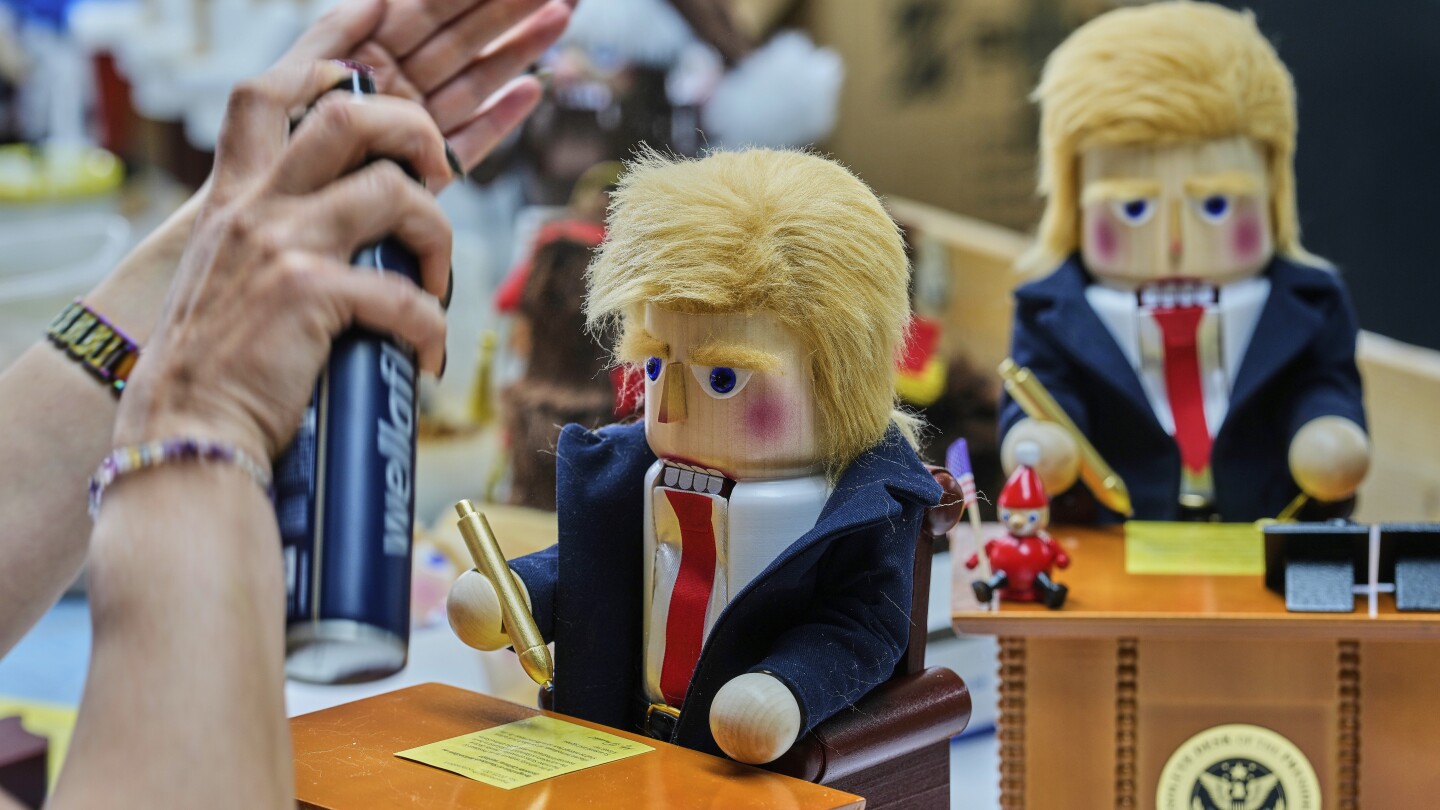 AP PHOTOS: Trump's tariffs could be tough to crack for a German nutcracker maker focused on the US