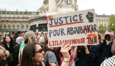 French mosque stabbing suspect at large after Muslim worshiper is killed