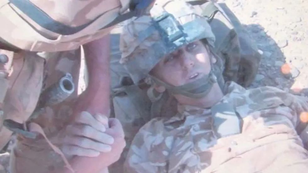 Veteran Johno Lee lost his leg in an IED explosion while fighting in Afghanistan, aged 21.