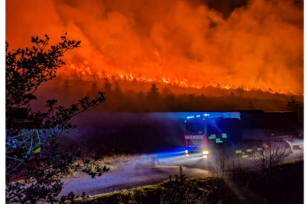 Mourne Mountains fire: Deputy First Minister slams ‘wanton destruction’ after major gorse blazes