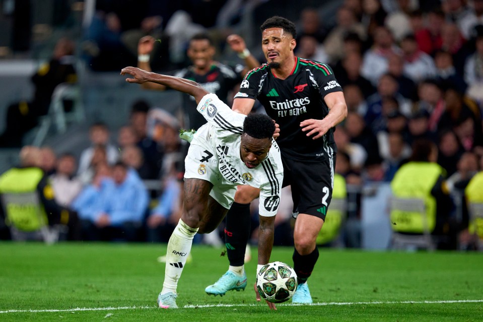 Vinicius Jr took advantage of some casual play at the back in a rare moment of defensive ill-discipline