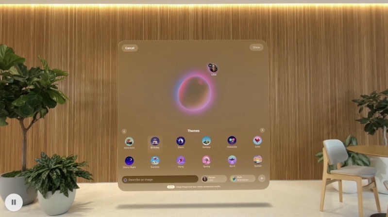 Vision pro apple intelligence.