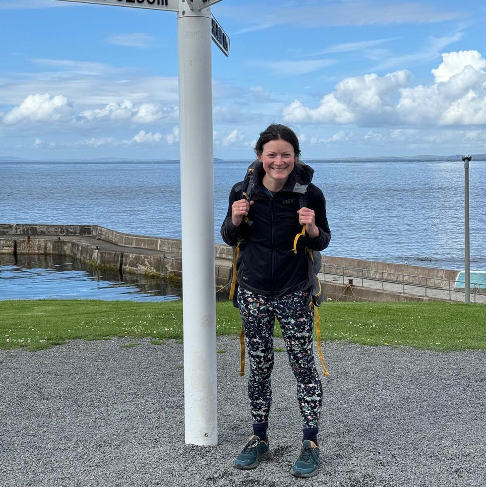 claire allen walking 4000 miles around great britain