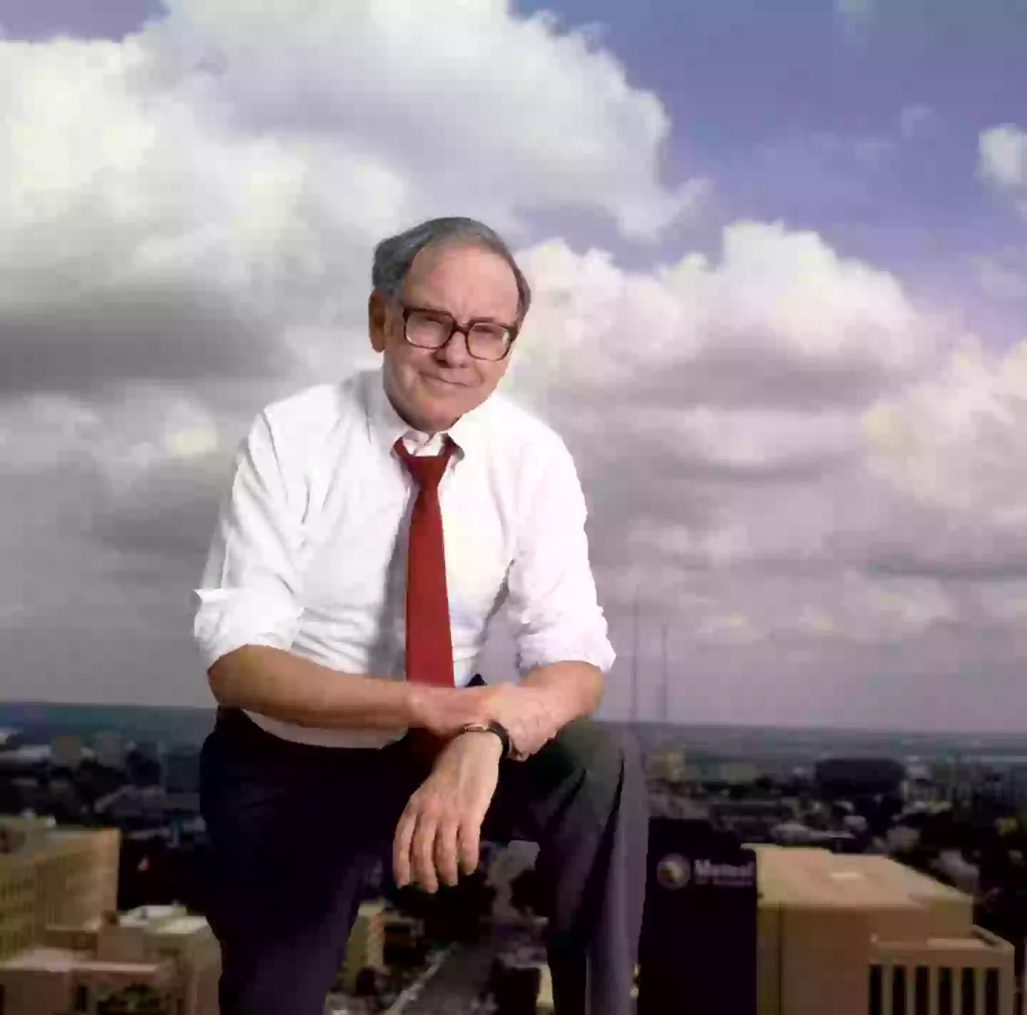 Buffett has not suffered as a result of the US' new trade tariffs (Bonnie Schiffman/Getty Images)