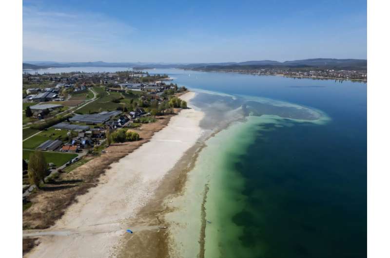 Water levels at Lake Constance in southern Germany are at their lowest in decades after a very dry start to the spring