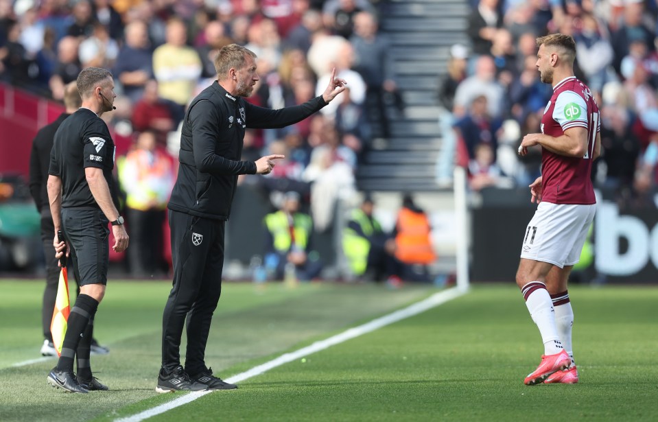Fullkrug also backed Graham Potter and said the result was the players' fault