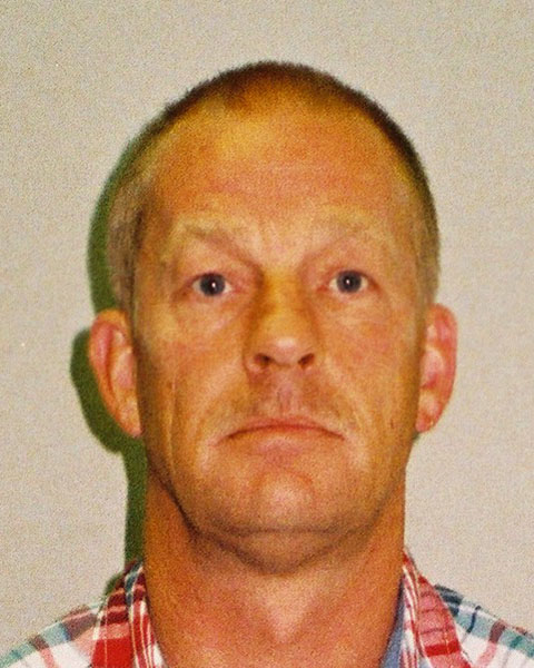Mugshot of Layton Davies, convicted in connection with the theft of the Leominster Hoard.