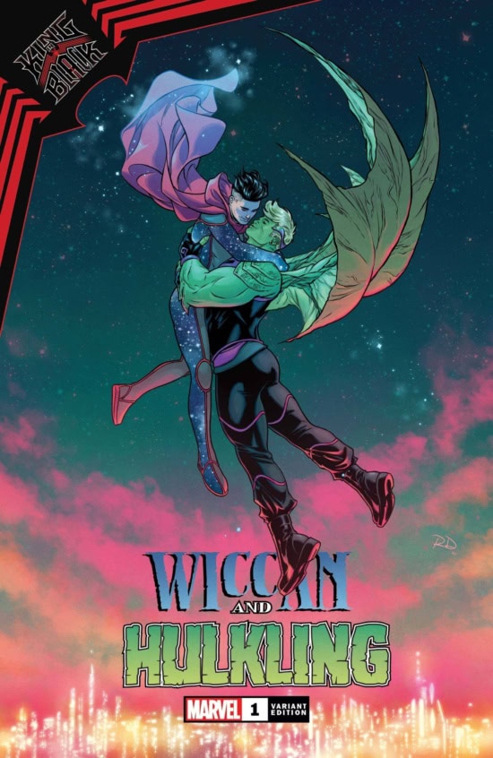 Wiccan and Hulkling in Marvel Comics